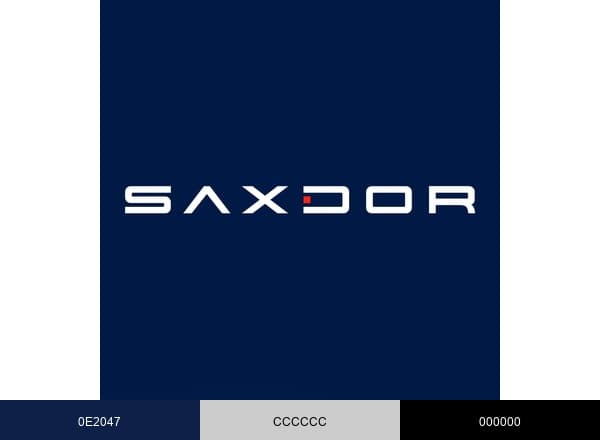 Saxdor Yachts brand color palette