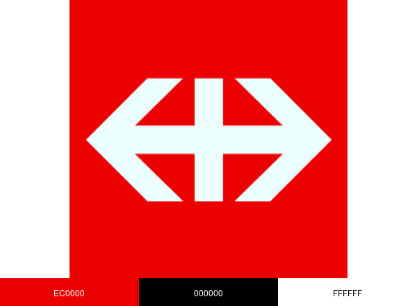 SBB CFF FFS brand color palette