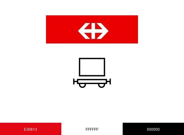 SBB Cargo brand color palette