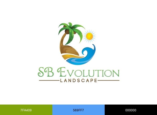 SB Evolution Landscape brand color palette