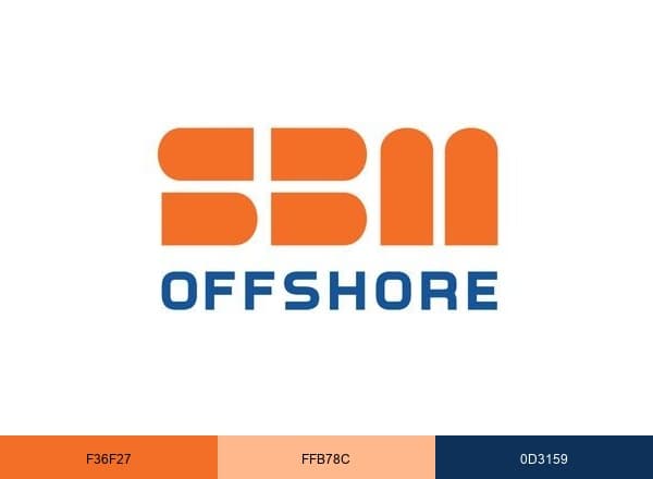 SBM Offshore brand color palette