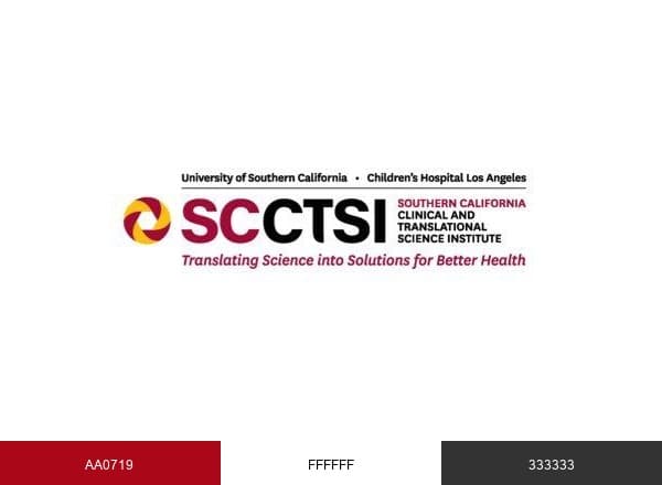 SoCal Clinical and Translational Science Institute brand color palette