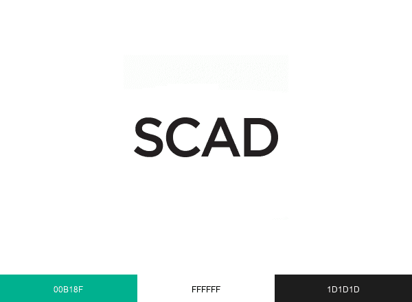 SCAD brand color palette