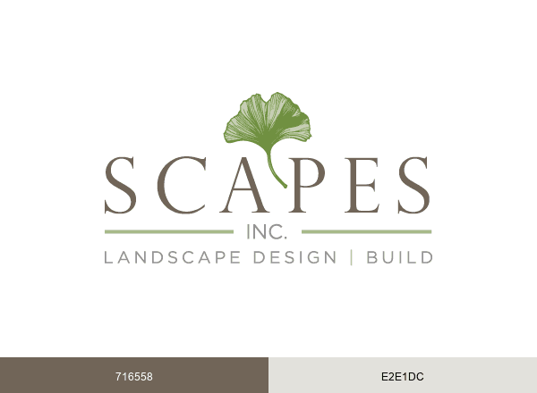 Scapes Inc Landscaping OKC brand color palette