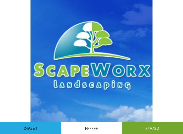 ScapeWorx brand color palette