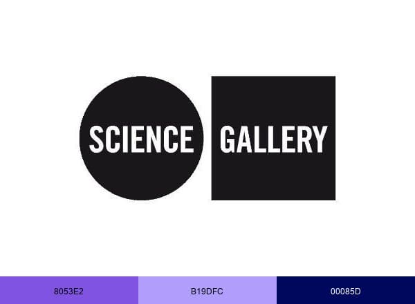 Science Gallery International brand color palette