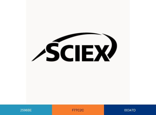 SCIEX brand color palette