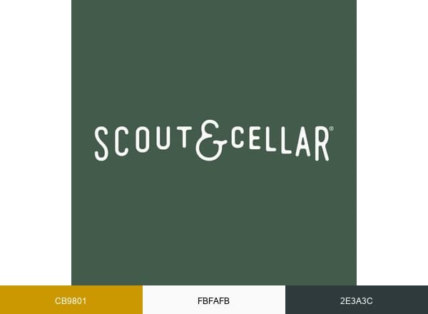 Scout & Cellar brand color palette
