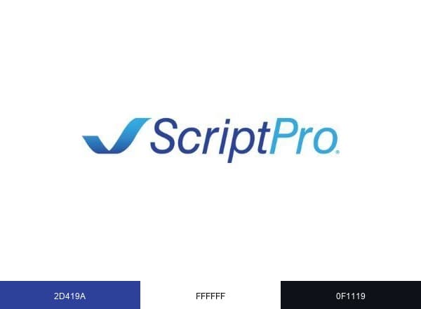 ScriptPro brand color palette