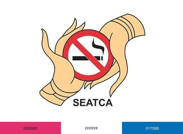 SEATCA brand color palette