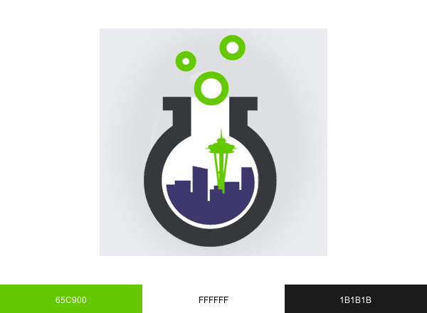 Seattle Design Lab brand color palette