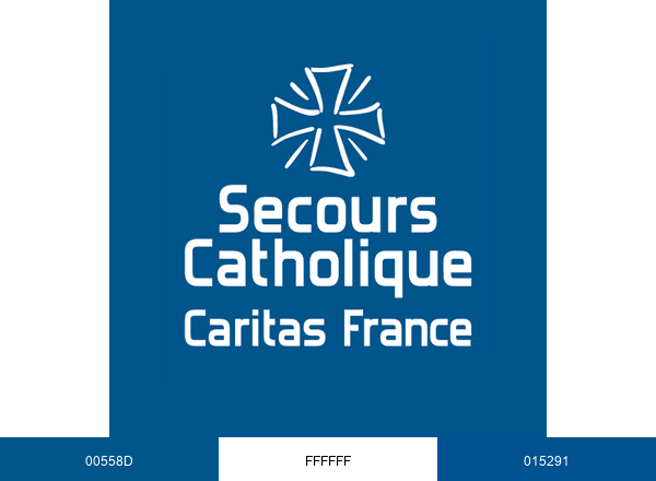 Secours Catholique brand color palette