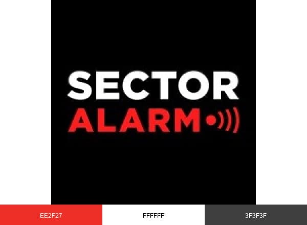 Sector Alarm Group brand color palette