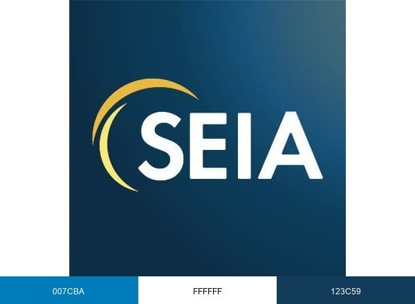 Solar and Storage Industry brand color palette