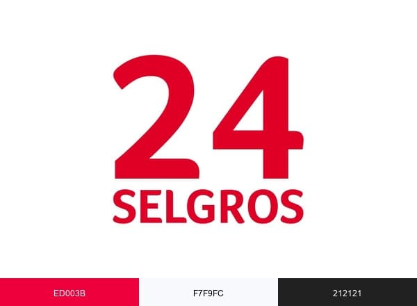 Selgros24 brand color palette