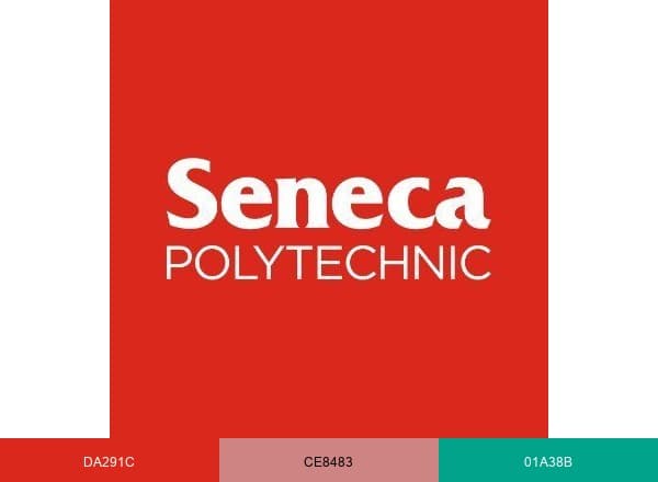 Seneca Polytechnic brand color palette