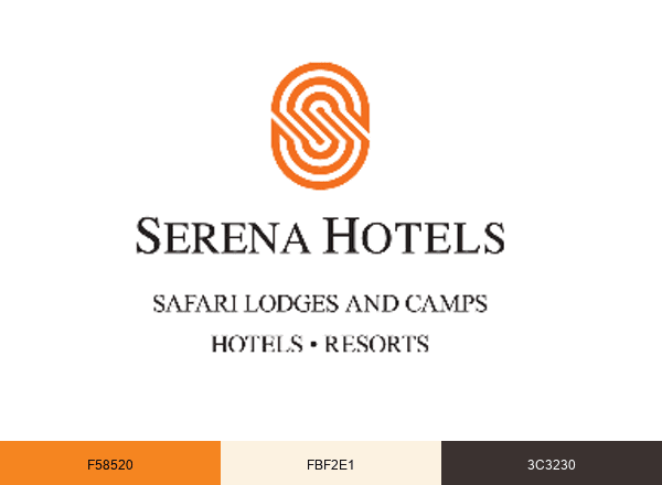 Serena Hotels-Africa brand color palette