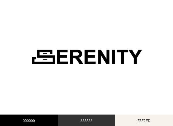 Serenity International brand color palette