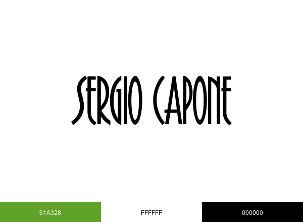 Sergio Capone brand color palette