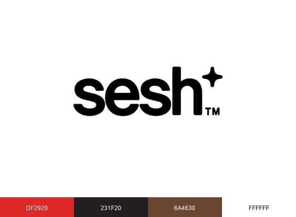 Sesh+ brand color palette