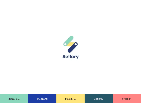 Setlary brand color palette