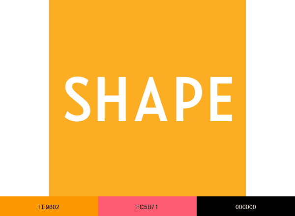 Shape brand color palette