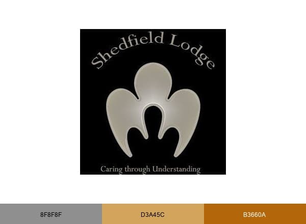 Shedfield Lodge brand color palette
