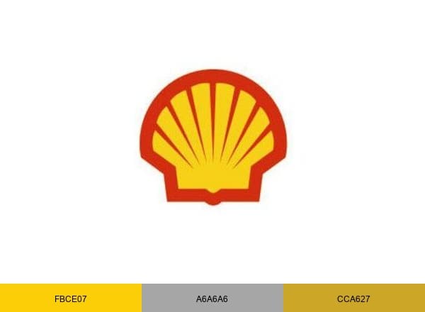 Shell US brand color palette