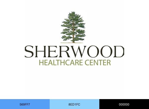 Sherwood Healthcare Center brand color palette