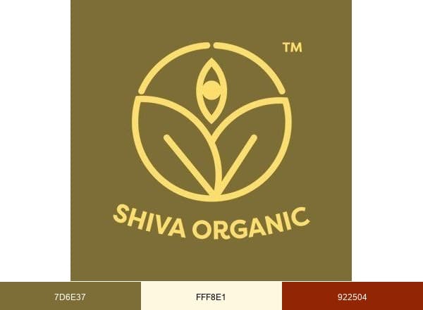 Shiva Organic brand color palette