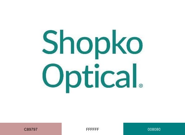Shopko Optical brand color palette