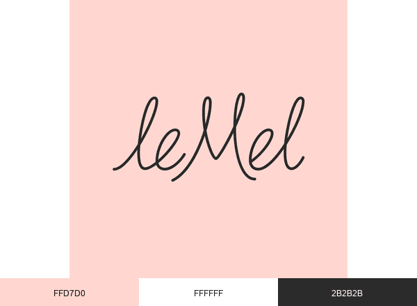 LeMel brand color palette