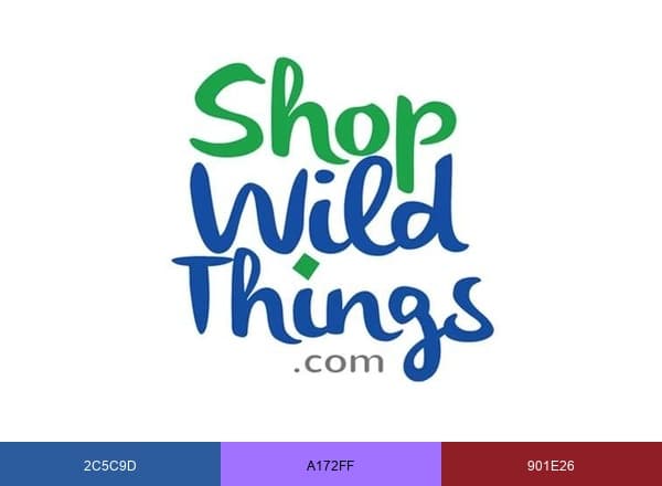 Shopwildthings.com brand color palette