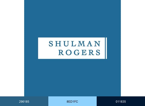 Shulman Rogers brand color palette