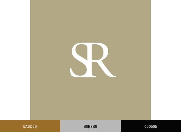 Sierra Furniture Miami brand color palette