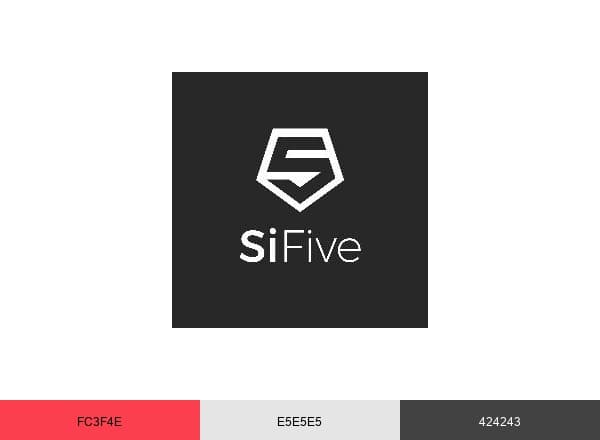 SiFive brand color palette