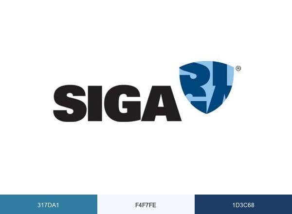 SIGA Technologies brand color palette