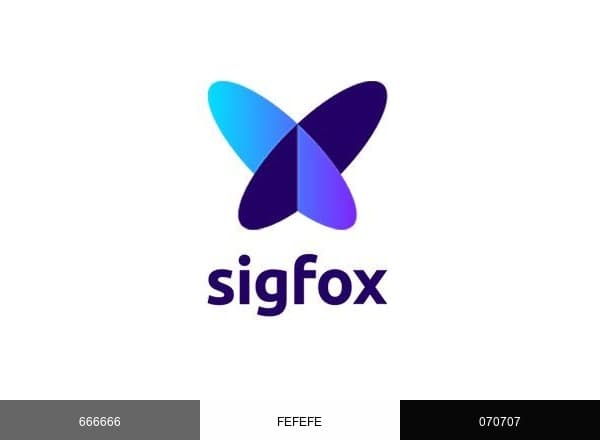 Sigfox brand color palette