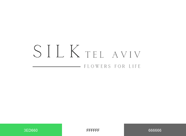 Silk Tel Aviv brand color palette