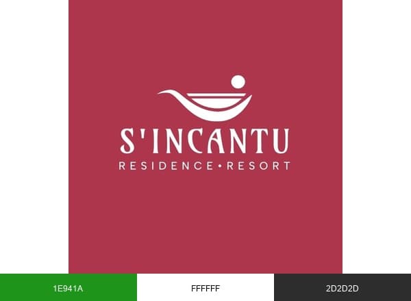 S'incantu Resort Villasimius brand color palette