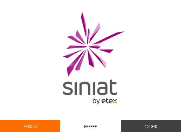 Siniat brand color palette