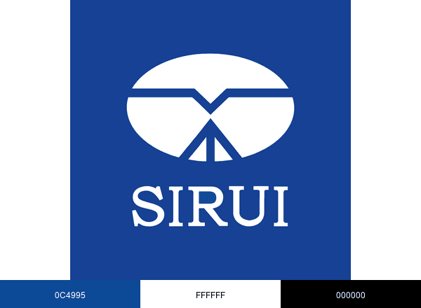 SIRUI brand color palette