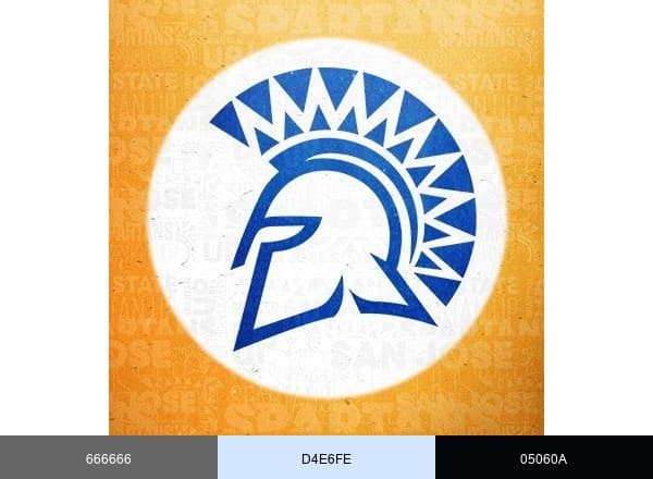 San José State University brand color palette
