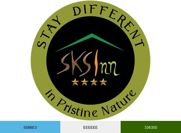 SKS Inn brand color palette