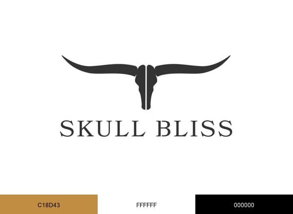 Skull Bliss brand color palette
