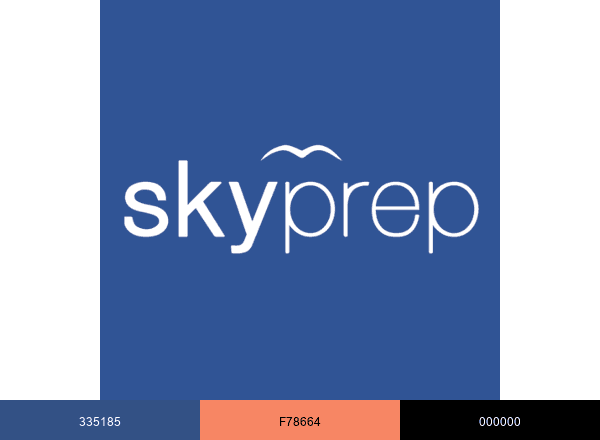 SkyPrep brand color palette