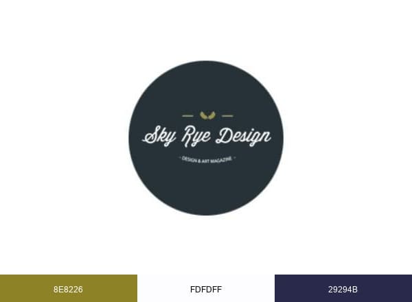 Sky Rye Design brand color palette
