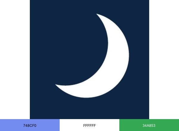 SleepWatch brand color palette