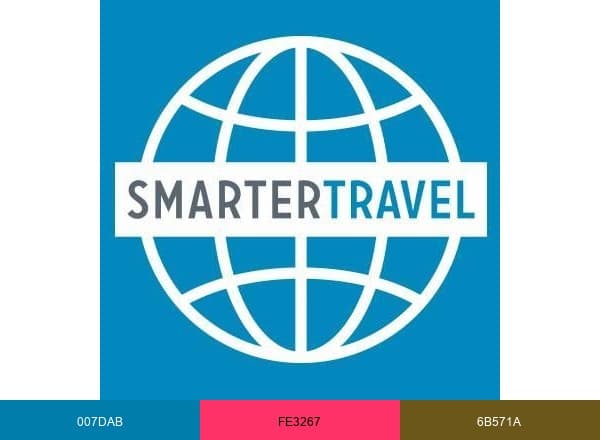 SmarterTravel brand color palette