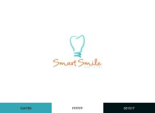 Smart Smile Dentist brand color palette